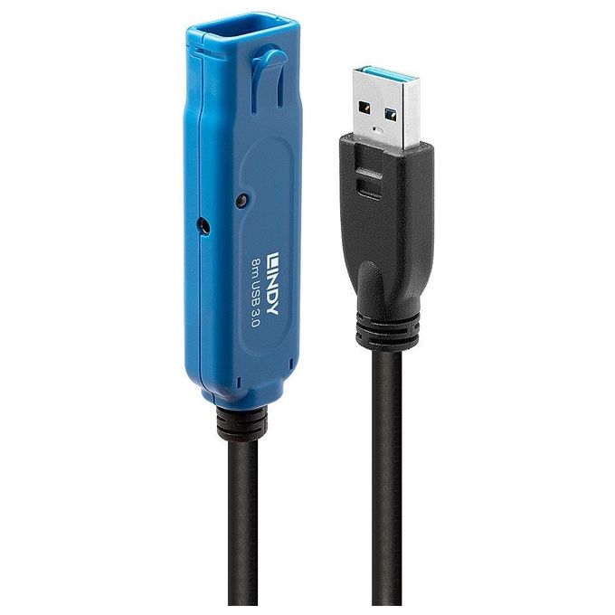 Lindy Prolunga Attiva Usb 3.0 Pro 8mt