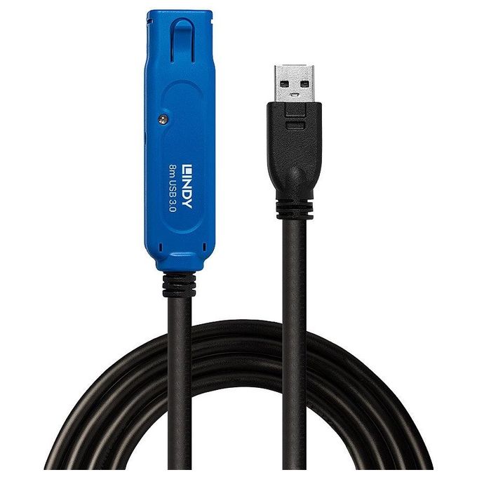 Lindy Prolunga Attiva Usb 3.0 Pro 8mt