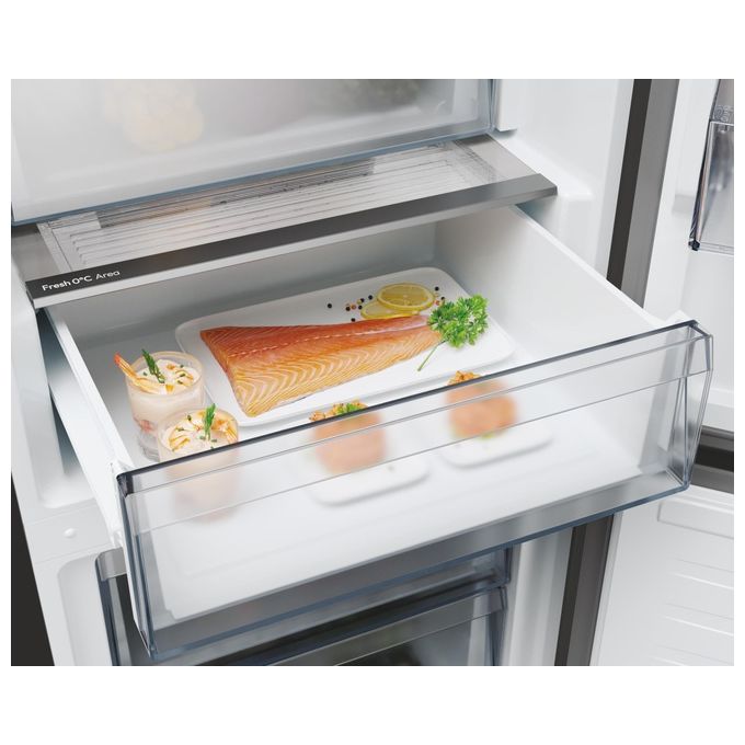Candy CNCQ2T620EB Fresco 300 Frigorifero Combinato 409 L 205 cm Classe E 38 dB Total No Frost colore Nero