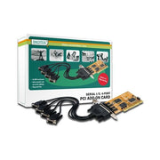 Digitus Scheda Aggiuntiva Interfaccia Seriale Rs232 Pci 9 Poli Maschio 4 Porte