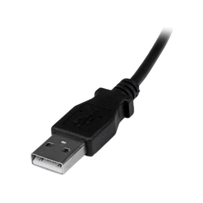 StarTech Cavo Micro Usb 2 M - A A Micro B Angolare Verso Il Basso