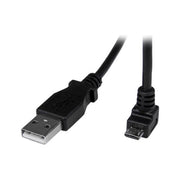 StarTech Cavo Micro Usb 2 M - A A Micro B Angolare Verso Il Basso