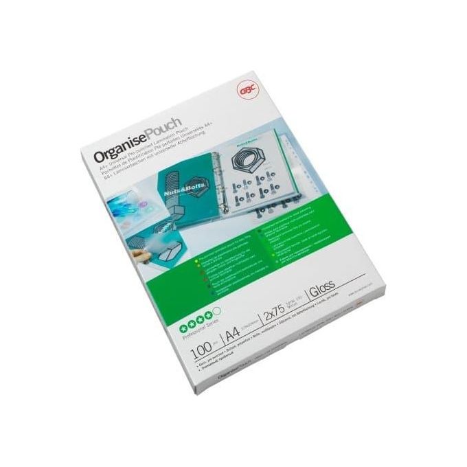 Gbc Cf100 Pouches Preforate Archiviabili