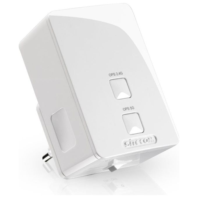 Sitecom Wi-fi Dualband Range Extender N600 Wallmount