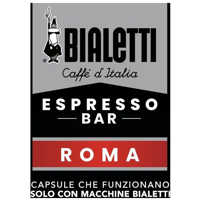Bialetti Capsule Roma 72 Pezzi