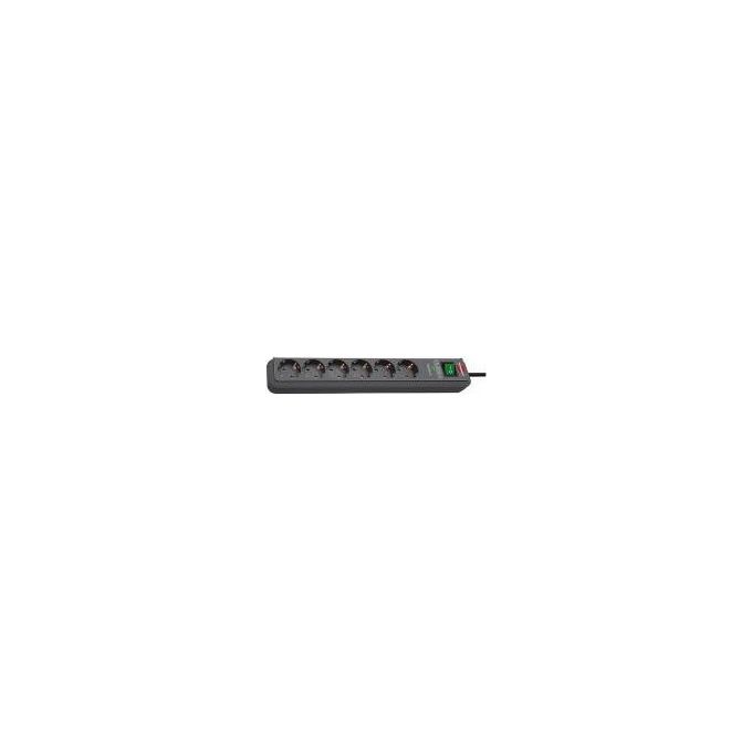 Brennenstuhl Eco-Line 13.500A Presa Multipla 6 Prese 5mt