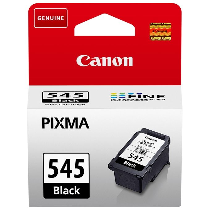 Canon Cartucca Ink-jet Pg-545 Nero 8ml per Mg2450-2550