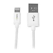 StarTech Cavo connettore lightning a 8 pin Apple Bianco a USB da 1m per iPhone - iPod - iPad