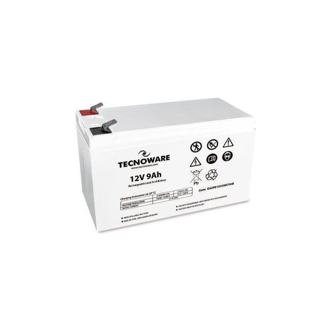 Tecnoware batteria 12v 9.0ah eacpe12v09atwb