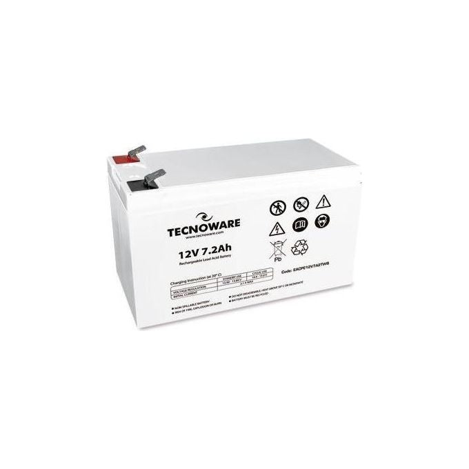 Tecnoware batteria 12v 7.2ah eacpe12v7a2twb
