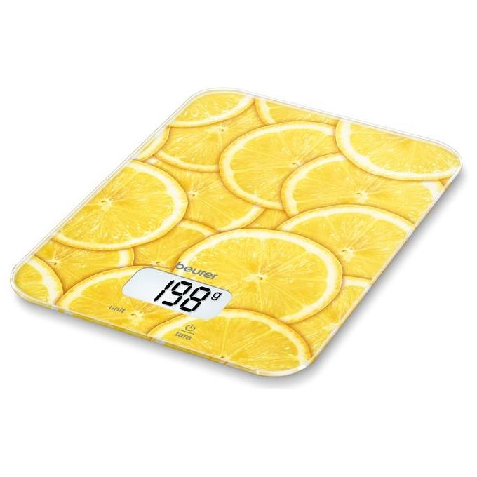 Beurer Bilancia da cucina 5kg-1gr Disp.digitale fantasia Lemon