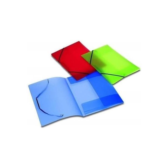 Fellowes Cartella 3 Lembi c Elast blu trs