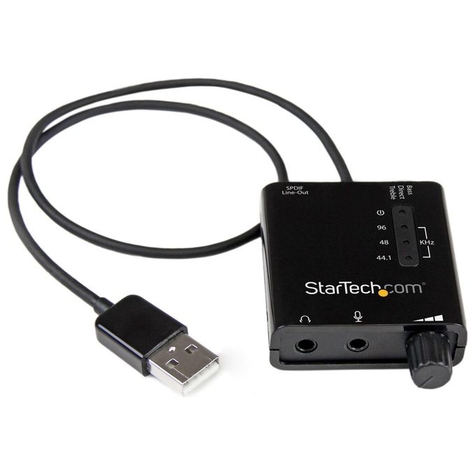 StarTech Scheda audio esterna adattatore audio stereo USB con audio digitale SPDIF