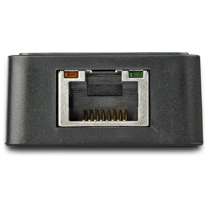 StarTech Adattatore USB 3.0 a Ethernet Gigabit NIC con porta USB - Nero