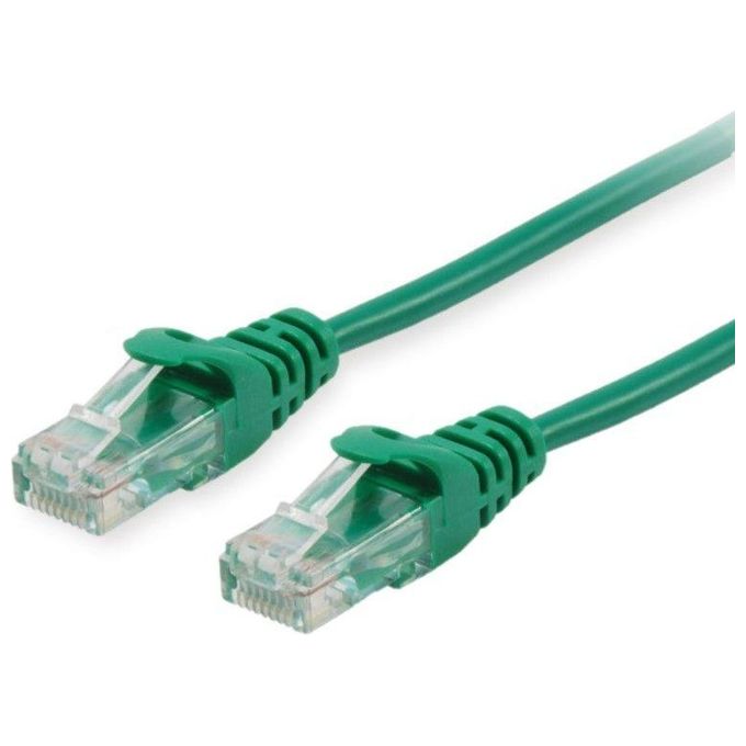 Equip Cavo di Rete Cat.6 U-Utp Verde non Schermato 0,5mt