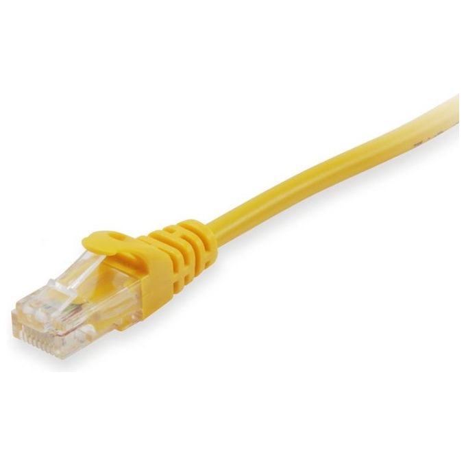 Equip Cavo di Rete Cat.6 U-Utp Giallo non Schermato 2mt