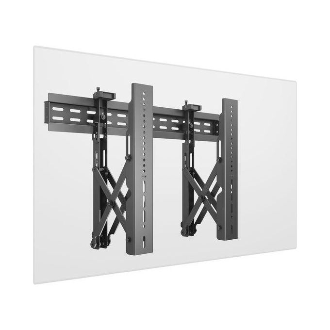 Nilox Supporto da Parete per Tv a Schermo Piatto fino a 70'' Nero