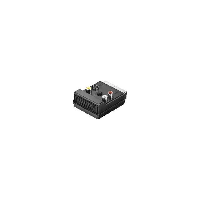 Wentronic AVK 198 adattatore passante scart con 3 rca