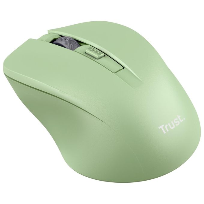 Trust Mydo Mouse Wireless Silenzioso Wireless Verde