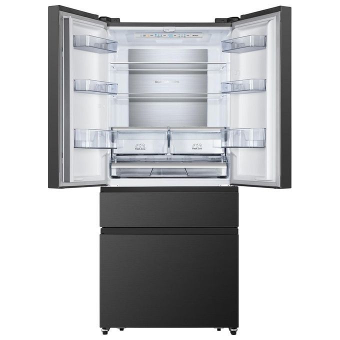 Hisense RF540N4SBF2 Frigorifero French Door 480 L 182 cm Classe E 40 dB Total No Frost Compressore Inverter colore Nero