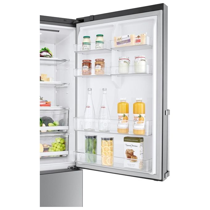 LG GBB567PZCMB Frigorifero Combinato 462 L 185 cm Classe E 41 dB No Frost Wi-Fi Door Cooling Linear Cooling colore Acciaio Inox