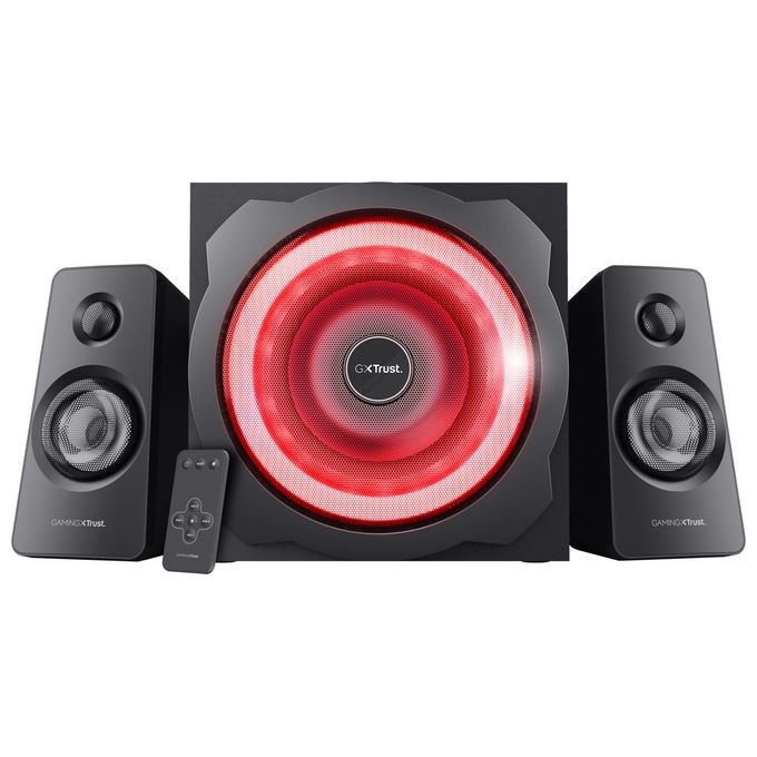 Trust 22944 Tytan GXT 629 Set Altoparlanti 2.1 120 W RGB Telecomando Wireless colore Nero