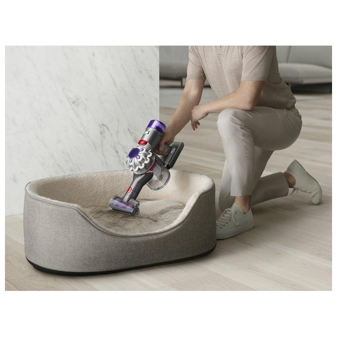 Dyson v8 advanced aspirapolvere senza filo 2in1 nichel argento 425w 40min autonomia