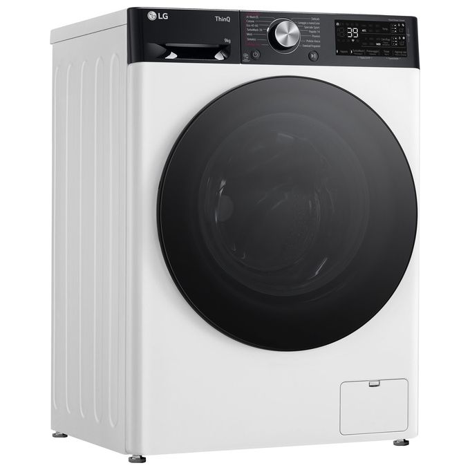 LG F4R7509TSWB Lavatrice 9Kg AI DD Classe Energetica A-10% 1400 Giri TurboWash Autodose