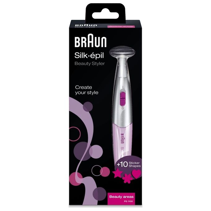 Braun Rifinitore Zona Bikini-viso 2 pettini 5-8mm