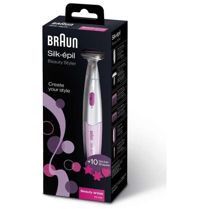 Braun Rifinitore Zona Bikini-viso 2 pettini 5-8mm