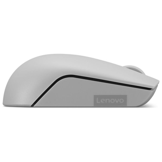 Lenovo GY51L15678 300 Mouse Wireless Compatto Ottico 1000 DPI Nano USB 2.4 GHz colore Grigio