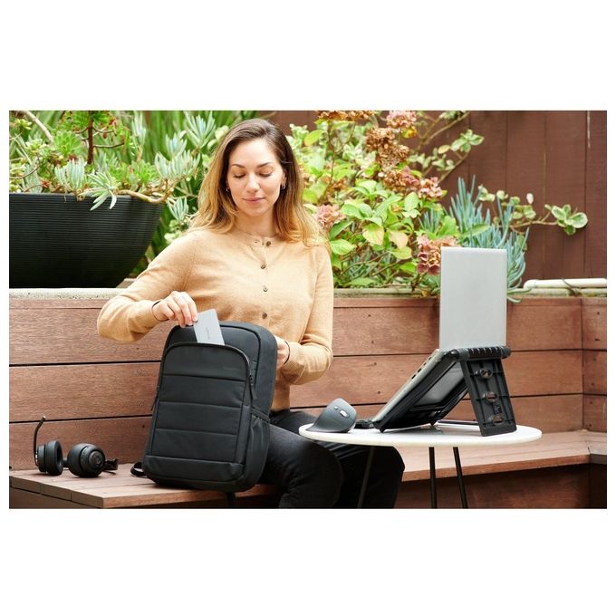 Kensington K83452WW Cuffie over-ear Bluetooth H3000 Cancellazione Rumore Attiva con AI Durata Batteria 60 h Connessione Bluetooth 5.2 colore Nero