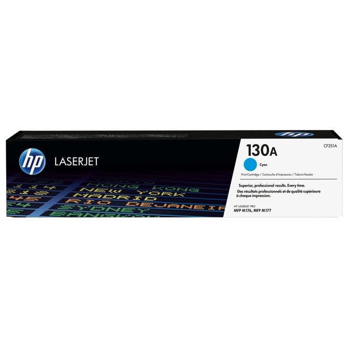 Hp 130a Cyan Laserjet Toner Cartridge