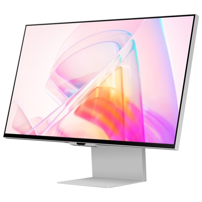 Samsung LS27C902PAUXEN ViewFinity S9 Monitor 27'' 5K 5120x2880 Pixel IPS Flat 60Hz 5 ms Thunderbolt 4 Wi-Fi Altoparlanti Integrati colore Argento