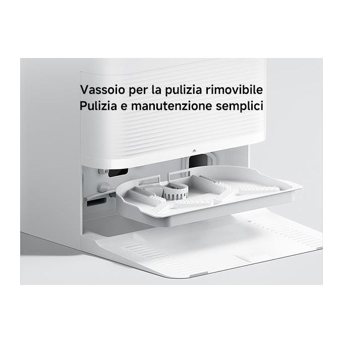 Xiaomi BHR8859EU X20 Pro Robot aspirapolvere LDS 2,5 L autonomia 160 min 7000 Pa Wi-Fi app lavapavimenti stazione All-in-one colore Bianco