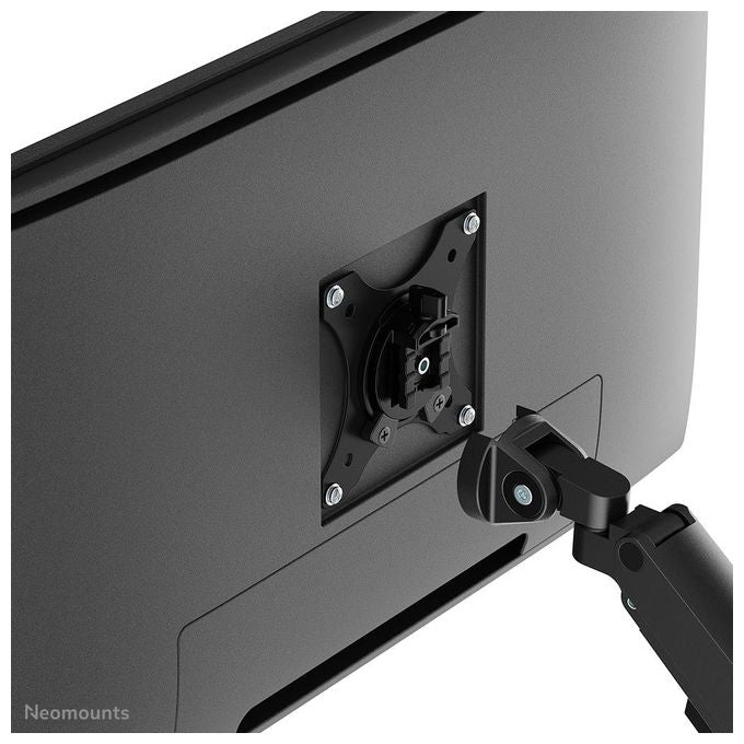 Neomounts W128881659 NEXT Slim Braccio da Scrivania per Monitor 17''-35'' 9 Kg VESA 100x100 mm con Molla a Gas colore Nero
