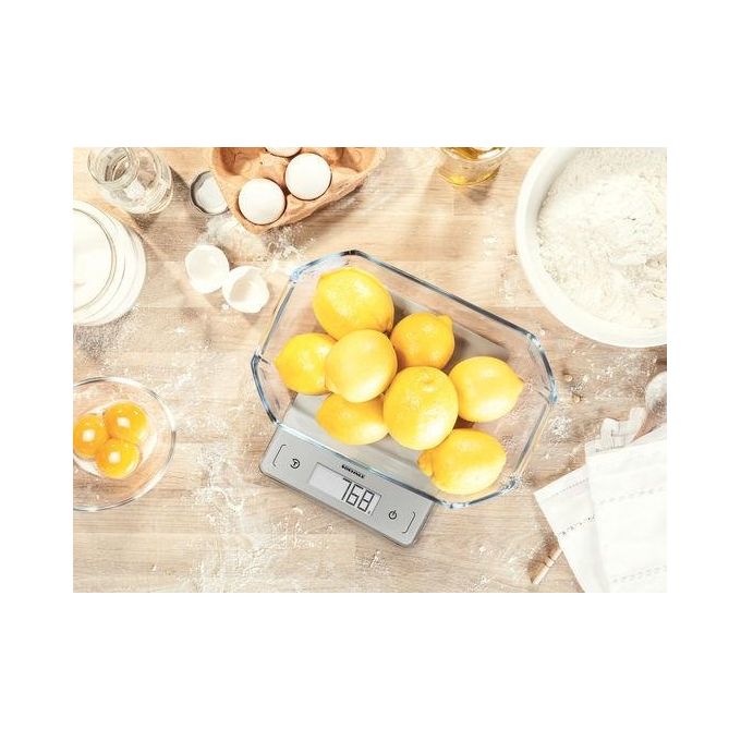 Soehnle Page Comfort 300 Slim Bilancia da Cucina Argento