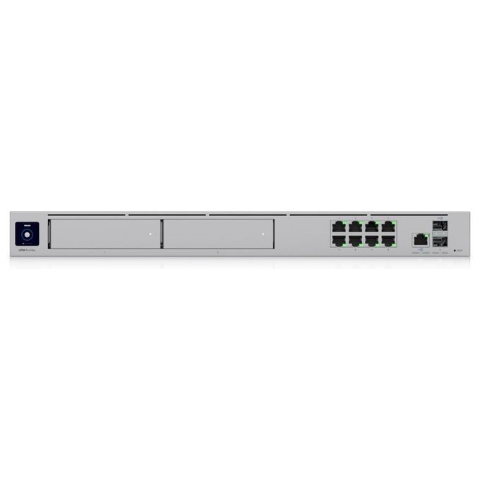 Ubiquiti UDM-PRO-MAX UniFi Dream Machine Pro Max Router Gestito 9 porte RJ-45 2 SFP+ 2.5G Ethernet 128GB SSD Rack 1U colore Grigio
