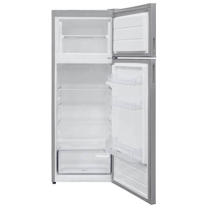 Candy CDV1S514FS Frigorifero Doppia Porta 212 L 145 cm Classe F 41 dB Statico Libera Installazione colore Argento