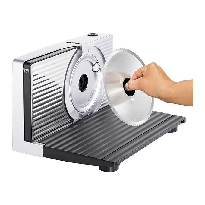 Unold Affettatrice Curve Argento 100W Pieghevole