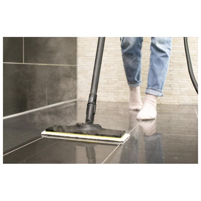 KÄRCHER 1.512-630.0 SC 4 EasyFix Pulitore a Vapore 2000 W 0.8 L Serbatoio Estraibile 100 m² 4 min Riscaldamento colore Nero