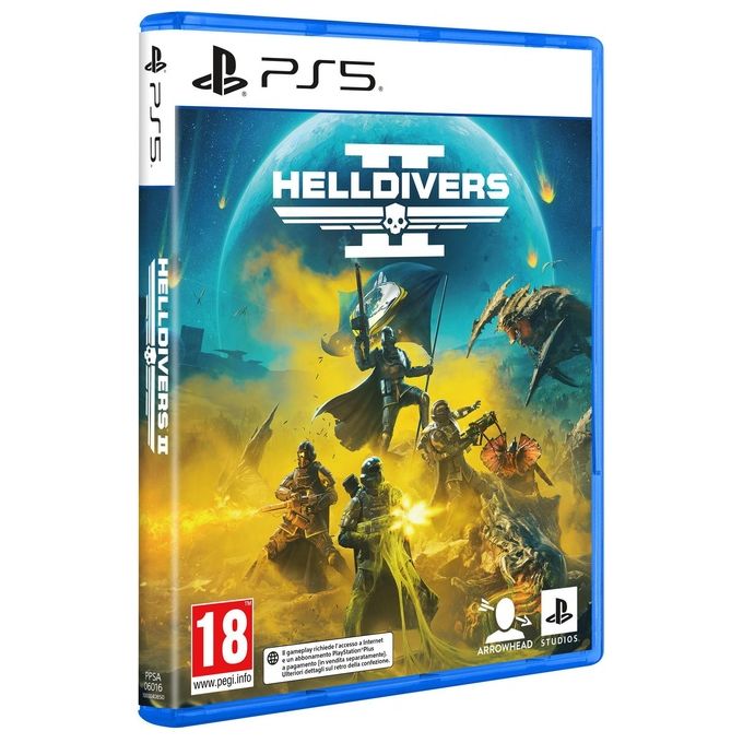 Sony Helldivers 2 Videogioco Standard per PlayStation 5 Sparatutto Multigiocatore PEGI 18