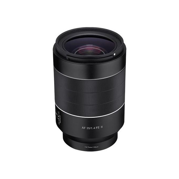 Samyang F1212906101 AF 35mm f-1.4 II FE Obiettivo per Sony E-Mount Full Frame APS-C Apertura f-1.4 Motore STM Silenzioso Distanza Minima 29 cm Filtro 67 mm colore Nero