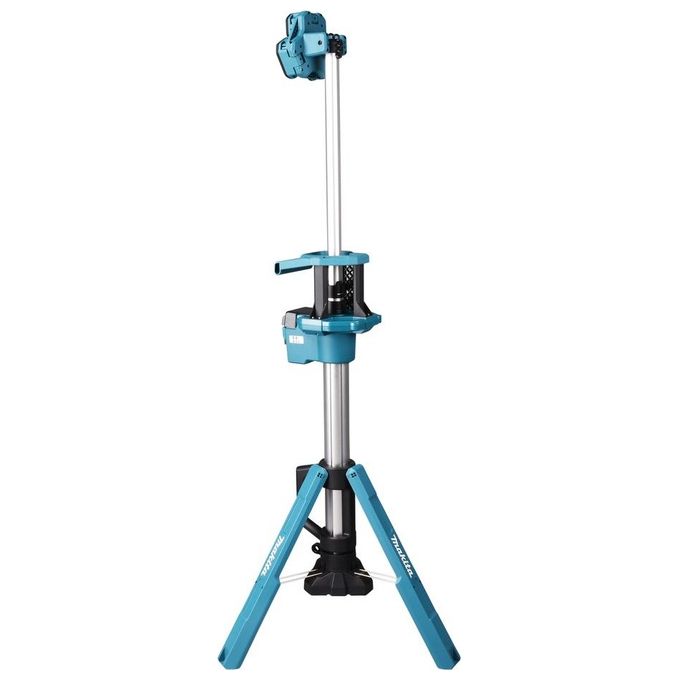 Makita DML814 Luce da Lavoro LED 3000 lm con Treppiede Regolabile colore Blu