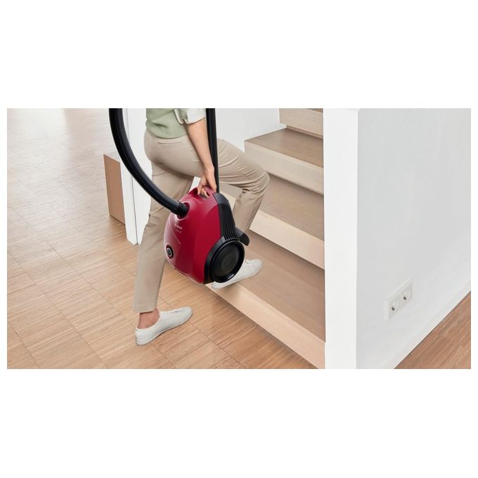Bosch BGC21HYG1 Serie 4 Aspirapolvere a Traino Senza Sacco Power AirCycle 2 L 550 W 78 dB colore Bianco