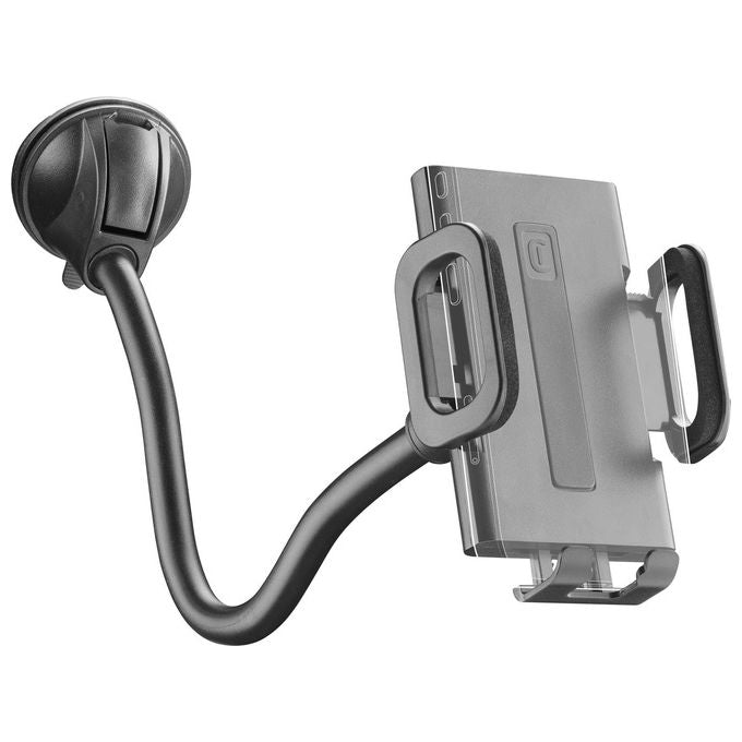 Cellular Line Hug Flexi XL Universal Supporto smartphone da auto con fissaggio a ventosa