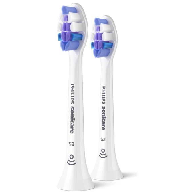 Philips HX6052-87 Spazzolino Ricambio Sonicare s Sensitive White 2pz
