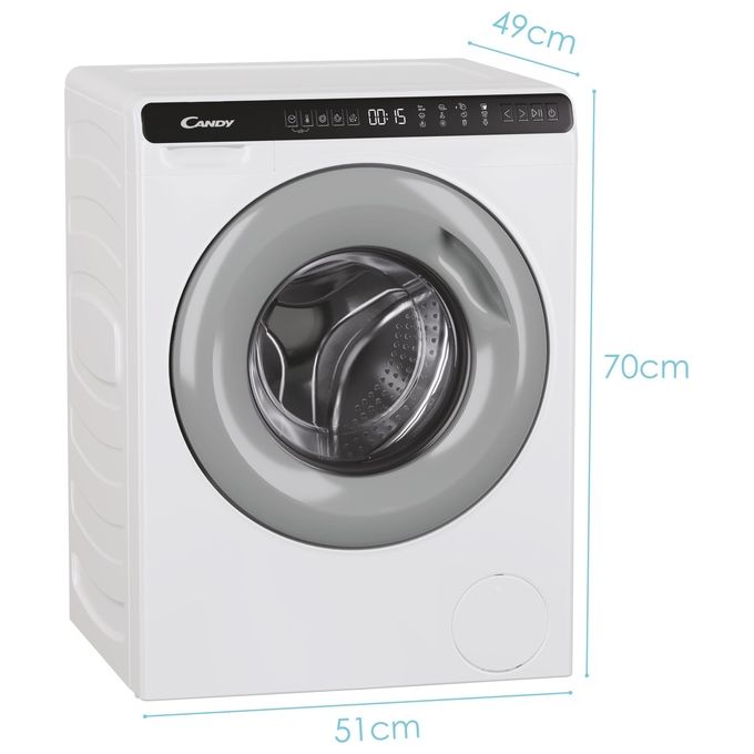 Candy CW50BP12307GS Lavatrice caricamento frontale Slim 5 Kg 1200 giri Classe A