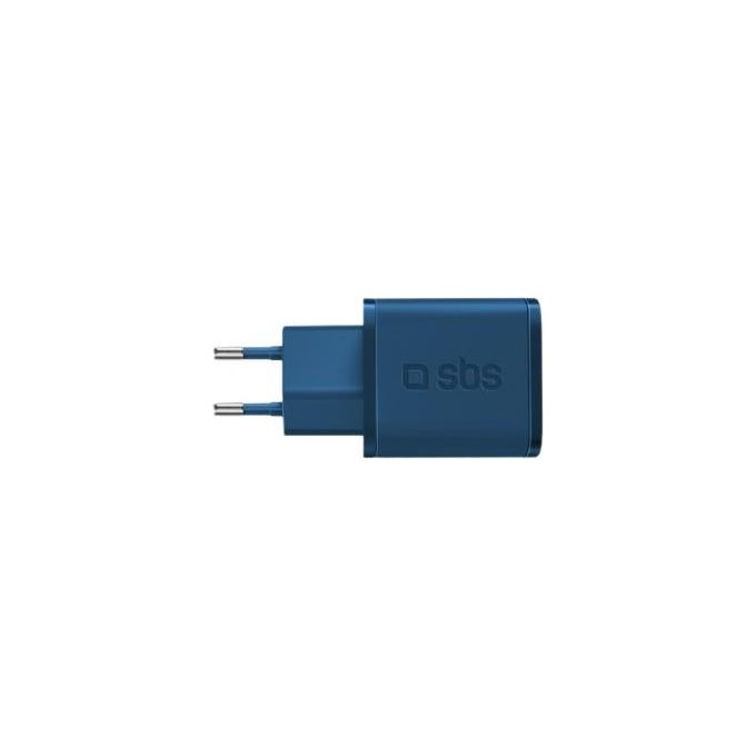 Sbs Caricabatterie Usb Nanotube Charger PD 20W Blu