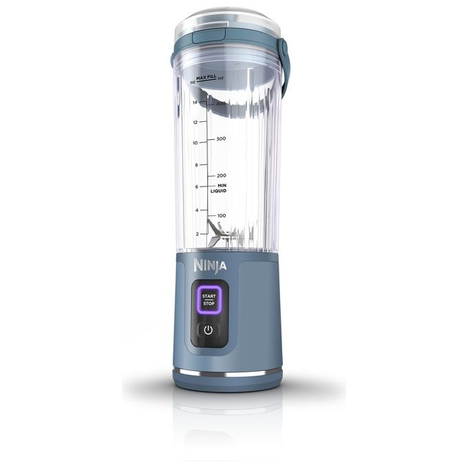 Ninja BC151EUNV Blast Frullatore Portatile Senza Fili 530 ml USB-C Trita Ghiaccio colore Blu Denim